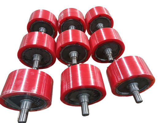 Customized Polyurethane Coating Roller Industrial Urethane Rollers For Heavy Use