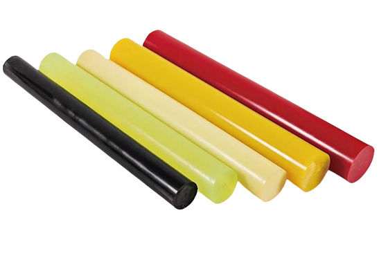 OEM Multi Colored Polyurethane Rod Smooth Surface Polyurethane Round Bar