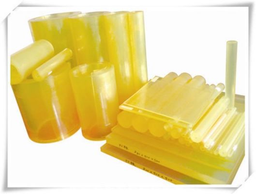OEM Multi Colored Polyurethane Rod Smooth Surface Polyurethane Round Bar