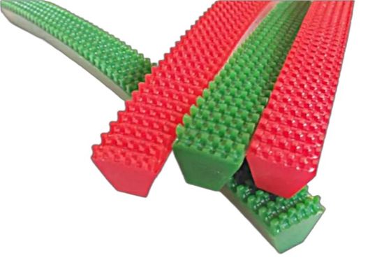 Multi Colored Polyurethane Super Grip Belt 88 A Hardness For Ceramic Transmission Line