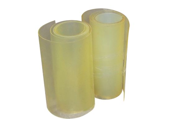 Smooth Polyurethane PU Transparent Sheet Plate Oil Resistant For Noise Reduction