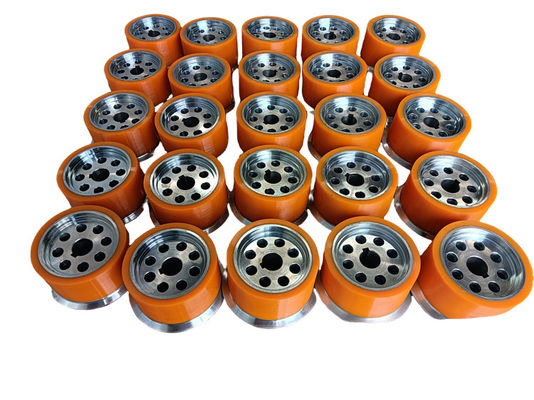 Custom Colour Industrial Polyurethane Coated Wheels For Trucks And Machinery