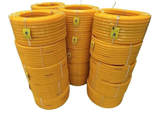 Polyurethane Round Belt Smooth Surface Grease Resistance 90 A Shore Hardness