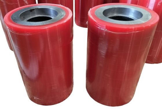 OEM 85 A Shore Hardness PU Coated Wheels For Industrial Transmission