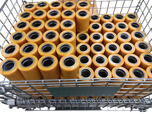 85 A Shore Hardness Polyurethane Coating Wheels Heavy Duty Wear Resisting
