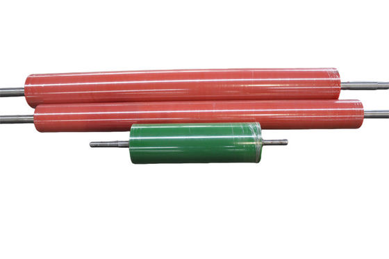 Customized PU Coated Roller 95 A Shore Hardness , Polyurethane Coating Rollers