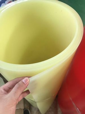 Custom PU Polyurethane Sheets In Roll Tear Resistance High Intensity