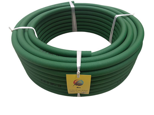 12mm Rough Surface Polyurethane Round Belt Green Color 88A Shore Hardness