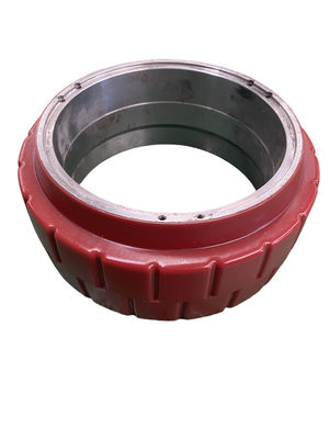Heavy Duty PU Wheels Polyurethane Coating Wheels Anti Oil And Corrosion