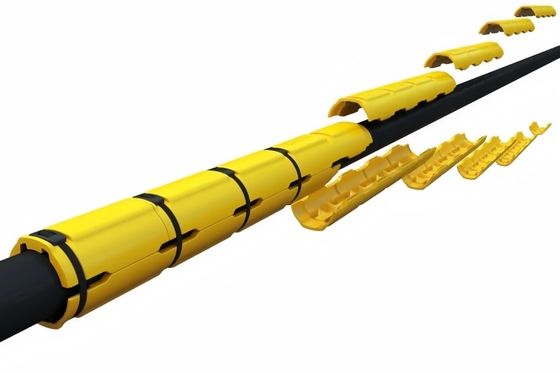 Polyurethane Subsea Cable Protection Duct Hydrolysis Resistant Custom Size