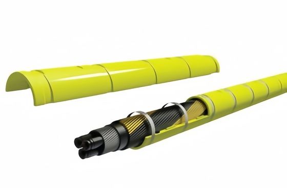 Polyurethane Underground Ducting For Submarine Electric Cable Protection 85A Hardness