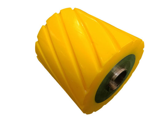 Customized Polyurethane Covered Wheels 90 A Shore Hardness PU Wheel